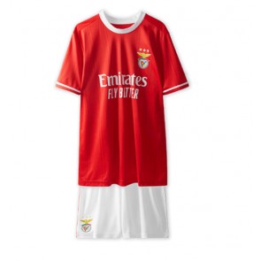 Benfica babykläder Hemmatröja barn 2022-23 Korta ärmar (+ Korta byxor)